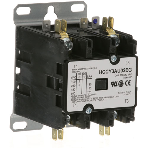(image for) APW Wyott 3100722 CONTACTOR 2P 30/40A 208/240V